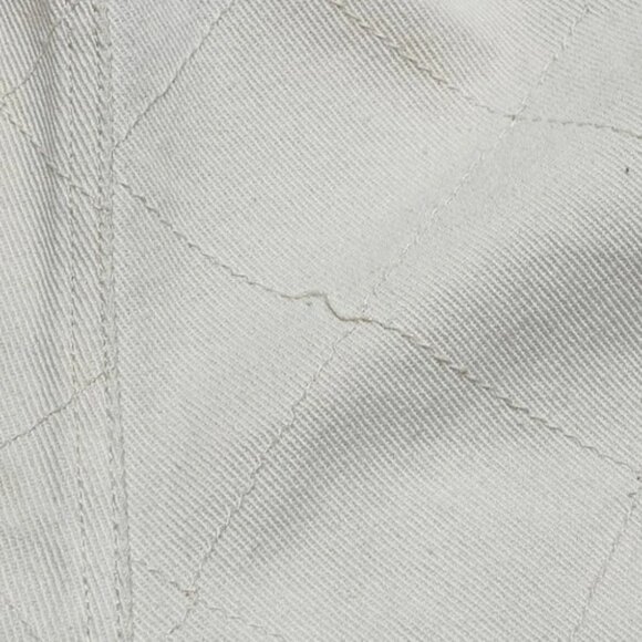 Forever 21 Linen Blend Jogger Women's Small Cream Heavy Cotton Elastic Waist EUC - Picture 7 of 11